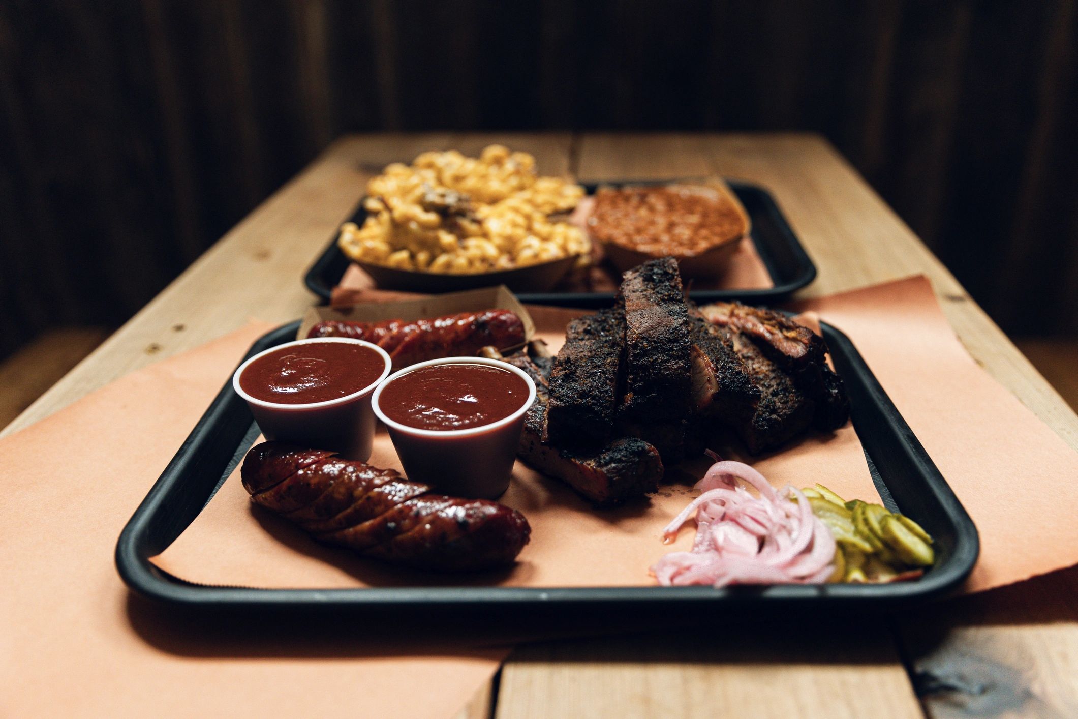 smoked meats platter