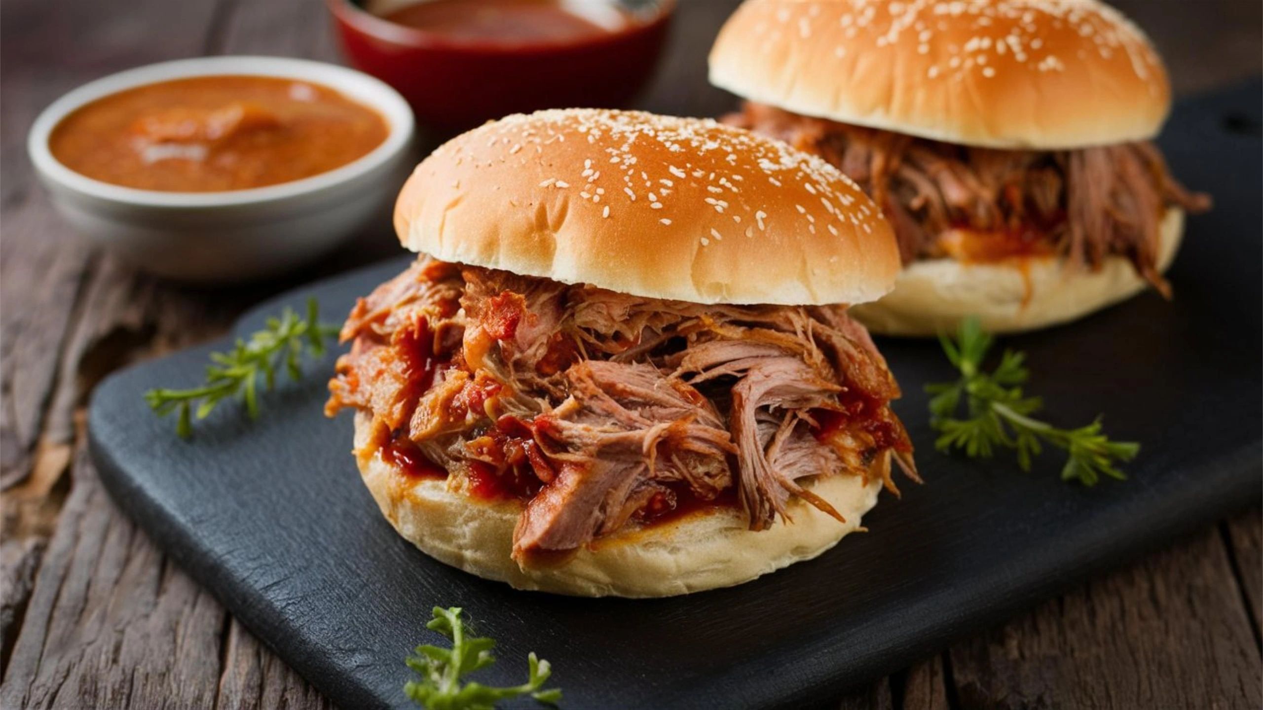 pulled pork barbecue