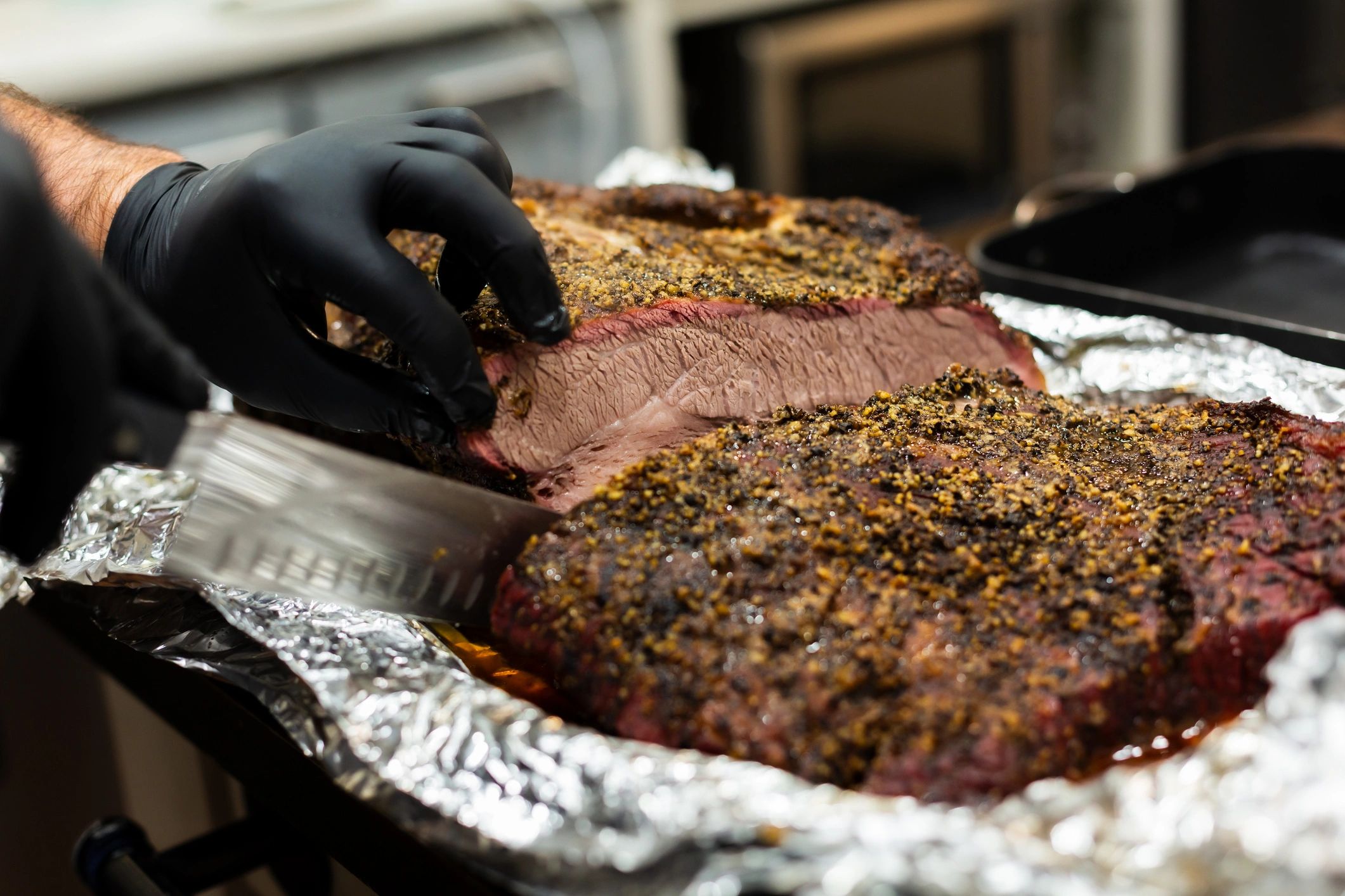 smoked brisket barbecue